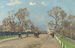 Camille Pissarro The Avenue, Sydenham oil painting reproduction