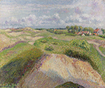 Camille Pissarro The Dunes at Knocke, Belgium, 1894 oil painting reproduction