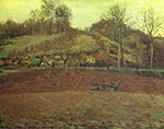 Camille Pissarro The Field, 1874 oil painting reproduction