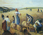 Camille Pissarro The Gleaners, 1889 oil painting reproduction