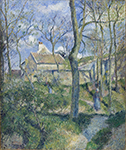 Camille Pissarro The Path to Pouilleux, Pontoise, 1881 oil painting reproduction