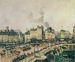 Camille Pissarro The Pont Neuf 2, 1902 oil painting reproduction