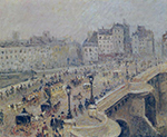 Camille Pissarro The Pont Neuf - Fog, 1902 oil painting reproduction