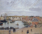 Camille Pissarro The Port of Dieppe, 1902 oil painting reproduction