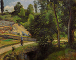 Camille Pissarro The Quarry, Pontoise, 1875 oil painting reproduction