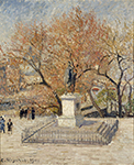 Camille Pissarro The Statue of Henri IV, 1901 oil painting reproduction