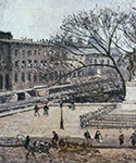 Camille Pissarro The Treasury and the Academy, Gray Weather, 1903 oil painting reproduction
