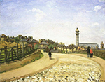 Camille Pissarro Upper Norwood, Chrystal Palace, London, 1870 oil painting reproduction