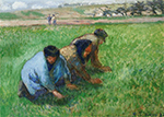 Camille Pissarro Weeders, 1882 oil painting reproduction