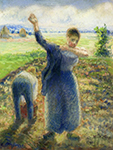 Camille Pissarro Workers in the Fields, 1896-97 oil painting reproduction