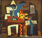 Pablo Picasso Three Musicians oil painting reproduction