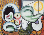 Pablo Picasso Sleeping Nude oil painting reproduction