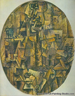 Pablo Picasso Man with a Pipe oil painting reproduction