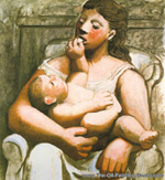 Pablo Picasso Maternity oil painting reproduction