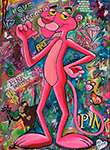 Pink Panther Graffiti painting for sale
