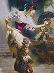 Pino Daeni Dancer oil painting reproduction