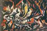 Jackson Pollock The Flame oil painting reproduction
