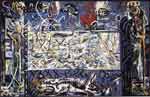 Jackson Pollock Guardians of the Secret oil painting reproduction