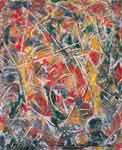 Jackson Pollock Croaking Movement oil painting reproduction