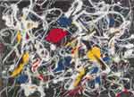 Jackson Pollock Number 15, 1948: Red, Gray, White, Yellow oil painting reproduction