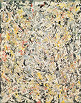 Jackson Pollock White Light oil painting reproduction