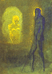 Odilon Redon Apparition, 1800 oil painting reproduction