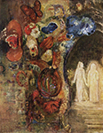 Odilon Redon Apparition, 1910 oil painting reproduction