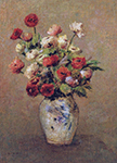 Odilon Redon Bouquet of Flowers, 1800 oil painting reproduction