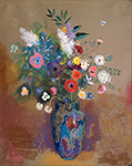 Odilon Redon Bouquet of Flowers, 1905 oil painting reproduction