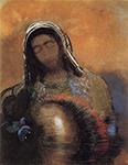 Odilon Redon Buddah, 1906 oil painting reproduction