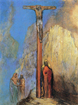 Odilon Redon Calvary, 1897 oil painting reproduction