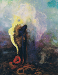 Odilon Redon Dream, 1904 oil painting reproduction