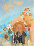 Odilon Redon Evocation of Roussel, 1912 oil painting reproduction