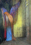 Odilon Redon Old Man with Wings, 1895 oil painting reproduction