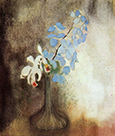 Odilon Redon Orchids, 1912 oil painting reproduction