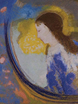 Odilon Redon The Child in a Sphere of Light, 1800 oil painting reproduction