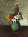 Odilon Redon Vase of Flowers, 1800 oil painting reproduction