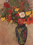 Odilon Redon Vase of Flowers, 1910 oil painting reproduction