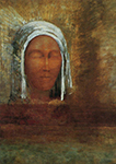 Odilon Redon Virgin of the Dawn, 1890 oil painting reproduction