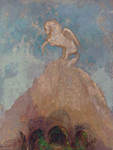 Odilon Redon White Pegasus oil painting reproduction