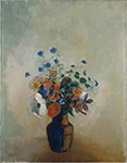 Odilon Redon Wild Flowers, 1902 oil painting reproduction