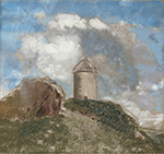 Odilon Redon The Windmill 02 oil painting reproduction