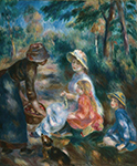 Pierre-Auguste Renoir The Apple Seller, 1890 oil painting reproduction