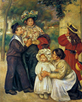Pierre-Auguste Renoir The Artist's Family, 1896 oil painting reproduction