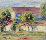 Pierre-Auguste Renoir The Artist's House oil painting reproduction