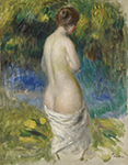 Pierre-Auguste Renoir The Bather oil painting reproduction