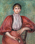 Pierre-Auguste Renoir The Beauty from Cabaire, 1895 oil painting reproduction
