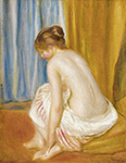 Pierre-Auguste Renoir Bather, 1893 oil painting reproduction