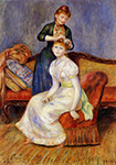 Pierre-Auguste Renoir The Coiffure - 1888 oil painting reproduction