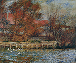 Pierre-Auguste Renoir The Duck Pond 2, 1873 oil painting reproduction